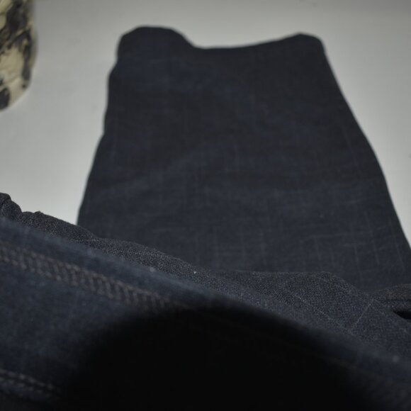 Avery Pull-on Pants - Charcoal Gray Plaid - Sz 20 - Gloria Vanderbilt - Picture 5 of 5